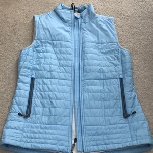 Light blue EMS vest